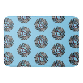 Tapis De Bain Antique Bookplate Trois Hawks William de Morgan