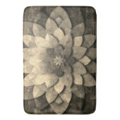 Tapis De Bain Antique Golden Mandala Art Fleur texturée (devant Vertical)