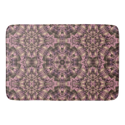 Tapis De Bain Antiquité rose victorienne (Devant)