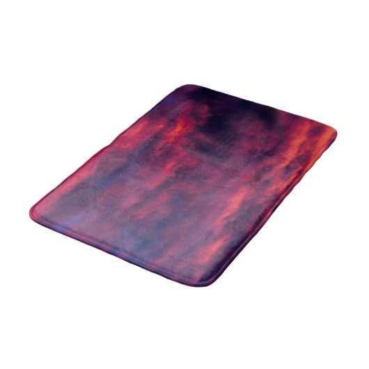 Tapis De Bain août rouge (Angle)
