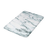 Tapis De Bain Apparence en marbre de veine turquoise foncé (Angle)