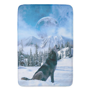 Tapis De Bain Appel de loup