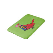 Tapis De Bain Appels d'accouplement Cardinal Bird Love (Angle)