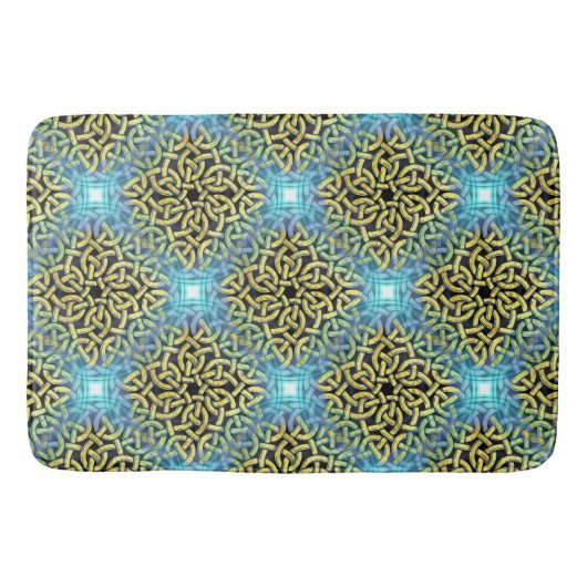 Tapis De Bain Aqua Background de Victorian Golden (Devant)