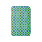 Tapis De Bain Aqua Floral (Devant (Vertical))