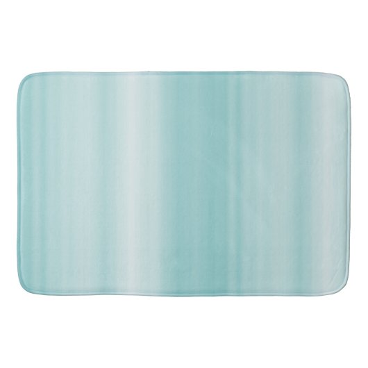 Tapis De Bain Aqua Mint White Beach Vibes (Devant)
