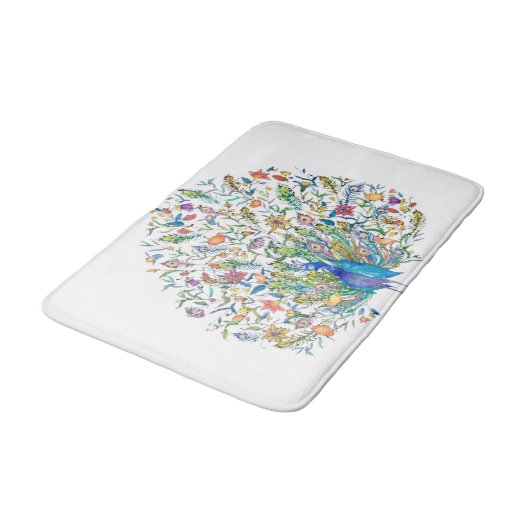 Tapis De Bain Aquarelle (Angle)