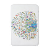 Tapis De Bain Aquarelle (Devant (Vertical))