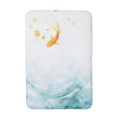 Tapis De Bain Aquarelle Abstraite Koi Fish Serenity (Devant (Vertical))