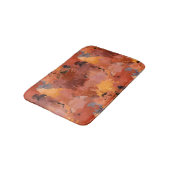 Tapis De Bain Aquarelle Abstraite moderne Art d'automne (Angle)