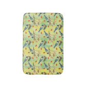 Tapis De Bain Aquarelle, Aquarelle Oiseaux (Devant (Vertical))