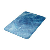 Tapis De Bain Aquarelle bleue (Angle)
