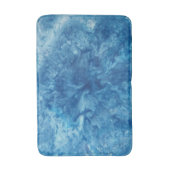 Tapis De Bain Aquarelle bleue (Devant (Vertical))