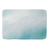Tapis De Bain Aquarelle bleue (Devant)