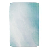 Tapis De Bain Aquarelle bleue (devant Vertical)