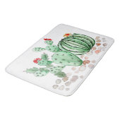 Tapis De Bain aquarelle, cactus (Angle)