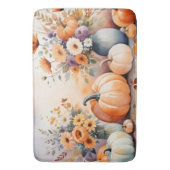 Tapis De Bain Aquarelle célébrant la chute (devant Vertical)