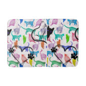 Tapis De Bain Aquarelle Chats Bain Mat (Devant)