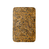 Tapis De Bain Aquarelle Cheetah Print (Devant (Vertical))
