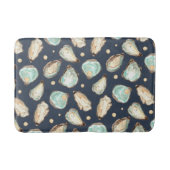 Tapis De Bain Aquarelle côtière huître et Motif Pearl (Devant)