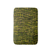 Tapis De Bain Aquarelle Crocodile Imprimer (Devant (Vertical))