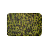 Tapis De Bain Aquarelle Crocodile Imprimer (Devant)