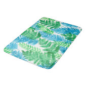 Tapis De Bain Aquarelle de fougère (Angle)