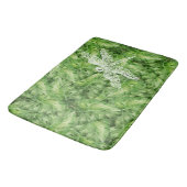 Tapis De Bain aquarelle de nénuphar (Angle)