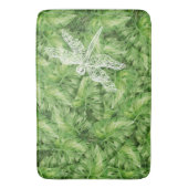 Tapis De Bain aquarelle de nénuphar (devant Vertical)