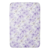 Tapis De Bain Aquarelle délicate Fleurs violettes (devant Vertical)