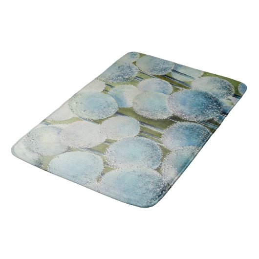 Tapis De Bain Aquarelle du champ de souhaits (Angle)