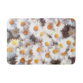 Tapis De Bain Aquarelle du Fleur sauvage de marguerite (Devant)