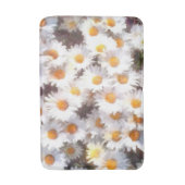 Tapis De Bain Aquarelle du Fleur sauvage de marguerite (Devant (Vertical))