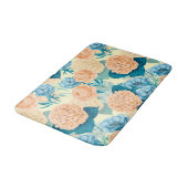 Tapis De Bain Aquarelle du jardin de printemps (Angle)