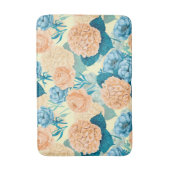 Tapis De Bain Aquarelle du jardin de printemps (Devant (Vertical))