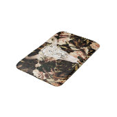 Tapis De Bain Aquarelle ethnique : arrière - plan floral rétro. (Angle)