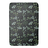Tapis De Bain Aquarelle Eucalyptus Feuilles de verdure (devant Vertical)