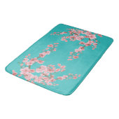 Tapis De Bain Aquarelle Fleur de Cerisier (Angle)