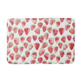 Tapis De Bain Aquarelle fraise (Devant)