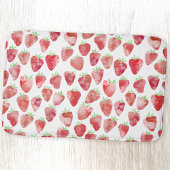 Tapis De Bain Aquarelle fraise