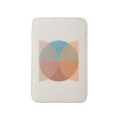 Tapis De Bain Aquarelle géométrique Abstraite moderne (Devant (Vertical))