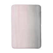 Tapis De Bain Aquarelle grise rougeâtre Abstraite #4 (Devant (Vertical))