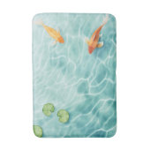 Tapis De Bain Aquarelle Koi Fish Serenity (Devant (Vertical))