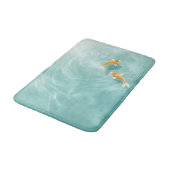 Tapis De Bain Aquarelle Koi Fish Serenity (Angle)