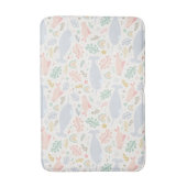 Tapis De Bain Aquarelle Narwhal et Motif de phoque (Devant (Vertical))