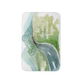 Tapis De Bain Aquarelle Nature Commençons la prochaine aventure (Devant (Vertical))