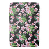 Tapis De Bain Aquarelle Orchidées Design 27 (devant Vertical)