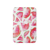 Tapis De Bain Aquarelle pastèque 1 (Devant (Vertical))