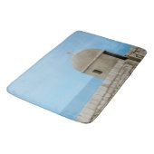 Tapis De Bain Aquarelle peinture de la muraille de Dubrovnik (Angle)