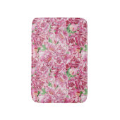 Tapis De Bain Aquarelle Pink Peonies (Devant (Vertical))